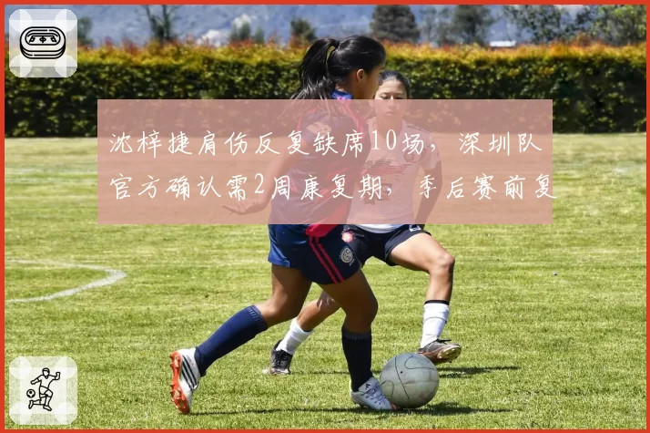 沈梓捷肩伤反复缺席10场，深圳队官方确认需2周康复期，季后赛前复出存疑