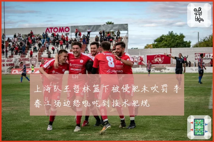 上海队王哲林篮下被侵犯未吹罚 李春江场边怒吼吃到技术犯规